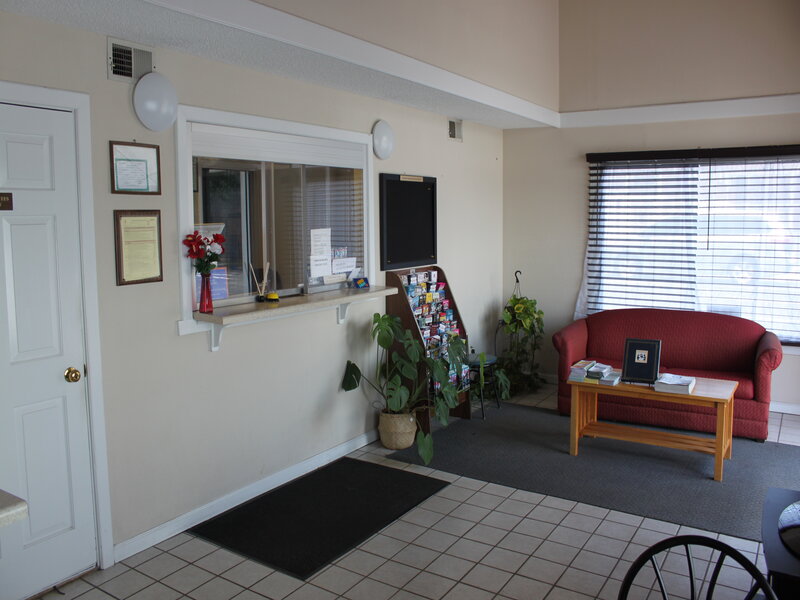 The lobby at the Travel Inn of Buford, Buford GA